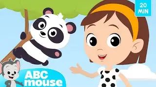 Давайте сходим в зоопарк! 🦁🐘 | Песенки про животных для детей | 20-минутная подборка от ABCmouse 🎵