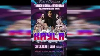 LIVE STREAMING GAMBUS KAYLA & ISTIGHOSAH AKHIR TAHUN KECAMATAN CISEENG