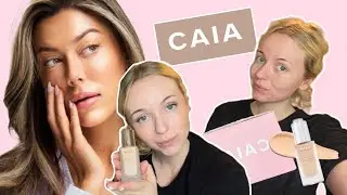 TESTAR CAIA COSMETICS DEWY DROPS SERUM FOUNDATION