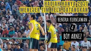 AKSI DUO PEMAIN TIMNAS || HENDRA KURNIAWAN & BOY ARNEZ || DI TARKAM
