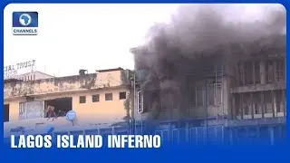 Correspondent Gives Update From Site Of Lagos Island Inferno