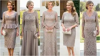 Taupe Lace Mother of the Bride Dresses | Timeless Styles for the Perfect Wedding Look