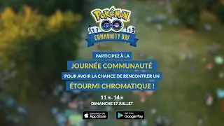 #PokemonGOCommunityDay avec &Eacute;tourmi !