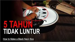 KEREN   !!! Ini Bukan Di Print,Tapi di Tarik // How to Make a Round Neon Box