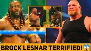 BROCK LESNAR BACKS DOWN FROM OBA FEMI CLASH ON ROYAL RUMBLE DUE TO FEAR!