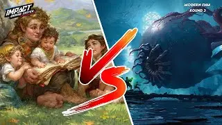 Abzan Food Combo (Jeremy) VS Dimir Frogulus (Mike) [PAPER] |  Modern FNM at Impact Gaming Center