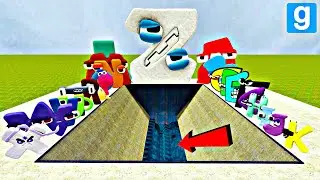 ALL ALPHABET LORE VS SHREDDER In Garry's Mod! 21