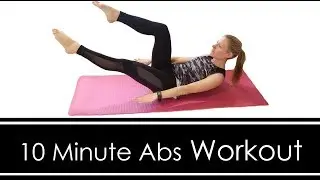 10 MINUTE ABS WORKOUT: At Home Ab Workout with NO Equipment