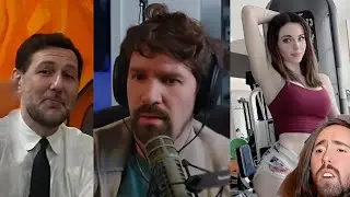 Destiny Reacts To Amouranth Clips, Dan Chatting With Amouranth And Amouranth Reacting To Asmongold