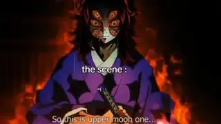 Demon Slayer Infinity Castle Arc mist hasira vs upper one demon