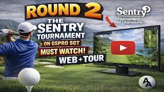 Sim Golf | GSPro WEB+ Winter Tour Round 2 | Sentry Tournament | Course Fights Back