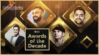 ICC Awards of the Decade - Men's | Cricketer of the Decade | Virat Kohli | MS Dhoni | Steve Smith