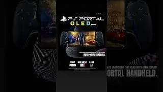 Nueva play station portal versi&oacute;n oled #gaming #playstation  #sony