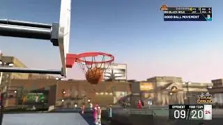 NBA 2k19 SF6'8 240 SharpShooting ShotCreator Dominates Park