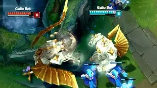 GALIO BOT BROKEN?! He can ult enemies!
