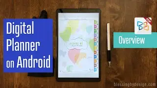 Introducing My 2020 Digital Planner! | 2020 Inspire Me Digital Planner on Samsung Tablet
