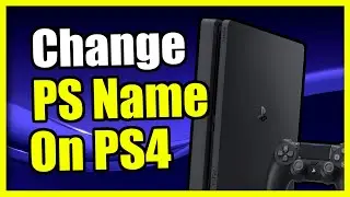 How to Change your PlayStation Online ID Name using your PS4 Console