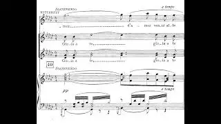 Ancora un passo or via; Madama Butterfly; Leontyne Price (with score)
