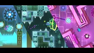 Natural Disaster Trilogy Complete! (Cyclone 100%, Hurricane 100%, Tornado 100%) | Geometry Dash
