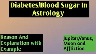 Diabetes - Blood Sugar in Astrology