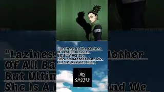 shikamaru quotes #anime #animequotes #shorts #naruto