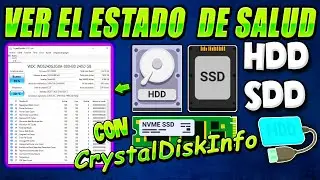 Como Ver El ESTADO DE SALUD  De Un DISCO DURO  SSD o ALMACENAMIENTO EXTERNO ✅