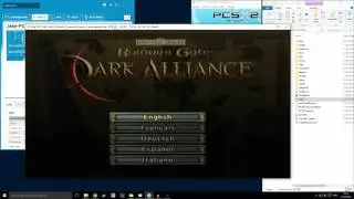 How to fix Baldur's gate: Dark Alliance games on PCSX2 (snowblind games)