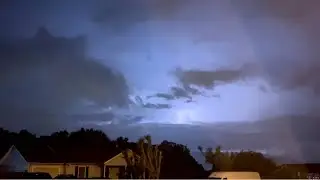 What a beautiful sky spectacle !! #lighting #sky #awesome