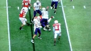 Nebraska's Jared Crick makes huge hit