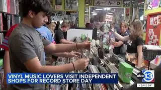 Houston vinyl music lovers shop around for Record Store Day