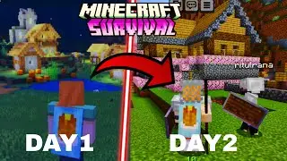 FROM NOTHING TO GOD IN 24 HOURS IN MINECRAFT&hellip; (MINECRAFT HARDCORE) DAY 1 NOTHING  #DAY2 #day2 OP...