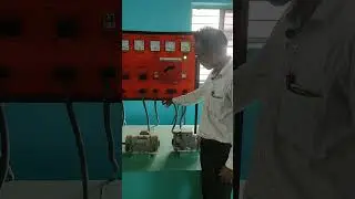 DC Compound Motor connection and start | #shorts | #youtubeshorts | #dcmotor