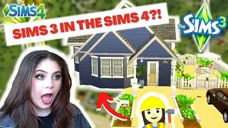 RECREATING SIMS 3 LOTS IN SIMS 4 | MYRTLE BUNGALOW SIMS 4 SPEED BUILD RENOVATION NO CC | GRIMSIMMER
