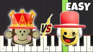 jandel vs sammy - Admin Abuse War - EASY Piano (Final Stand)