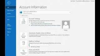 Как добавить несколько учетных записей электронной почты в Microsoft Outlook 2016 | 2019 | 2021 |...