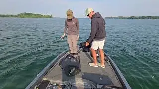 Travis Manson @SmallMouthCrush put us on them.  If you are looking to catch, he is your guide.