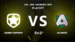 Gambit Esports - Alliance | Первая карта | bo3 | ESL One Hamburg 2019 | by Grayne