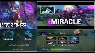Miracle INVOKER VS SCC TINKER Newbie vs Liquid
