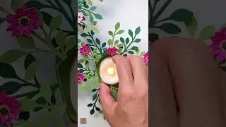 Spring Decorating With Floral Tealight Holders