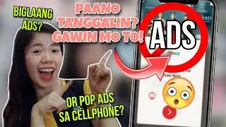 PAANO TANGGALIN O I-BLOCK ANG BIGLAANG ADS O POP ADS SA ANDROID CELLPHONE || Step by step