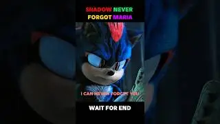 Shadow Never Forgot Maria 😭 | Sonic The Hedgehog #shorts #sonic #shadow #maria