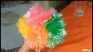 Beautiful flowers making from plastic covers🌸|Best out of Waste craft|@By_aishwaryalavender 