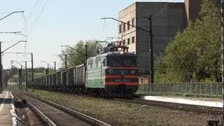 ВЛ60К-2245 с грузовым поездом