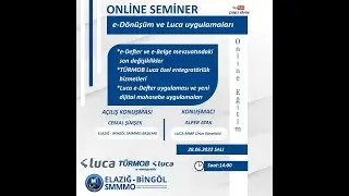e-Dönüşüm ve Luca Uygulamaları