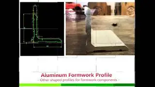 Runding aluminum formwork profiles collection