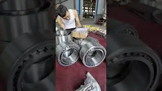 Real shooting! Bearing factory! Bearing installation! Bearing cleaning! Shooting without filter!