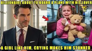 ILLIONAIRE ABOUT TO BOARD A PLANE WITH HIS LOVER &ndash; A GIRL LIKE HIM, CRYING MAKES HIM STUNNED