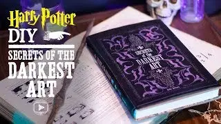Secrets of the Darkest Art Book Cover - Harry Potter DIY