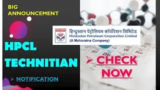 HPCL  Technician Notification out 2022 check now !