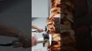 Meat slicer Turkish d&ouml;ner kebab #machine #foryou#meat Roast meat BBQ Meat Cut